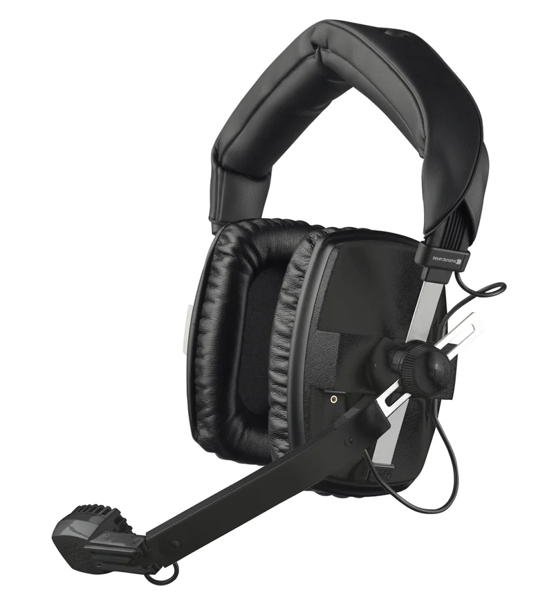 DT 109Headset with dynamic microphone for broadcast and intercom (closed)
